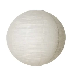 GRANIT Lampskärm Rispapper Luna 80cm Ljusgrå- Lampor