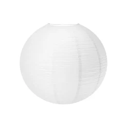 GRANIT Lampskärm Rispapper Luna 60cm Vit- Lampor