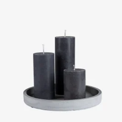 GRANIT Ljusfat Betong 26cm- Ljusstakar|Juldekorationer