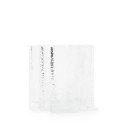 GRANIT Ljuslykta Zigzag Glas 9x9cm- Ljusstakar