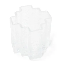 GRANIT Ljuslykta Zigzag Glas 9x9cm- Ljusstakar