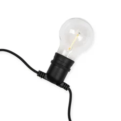 GRANIT Ljusslinga 10 LED 5m Svart- Utebelysning|Ljusslingor