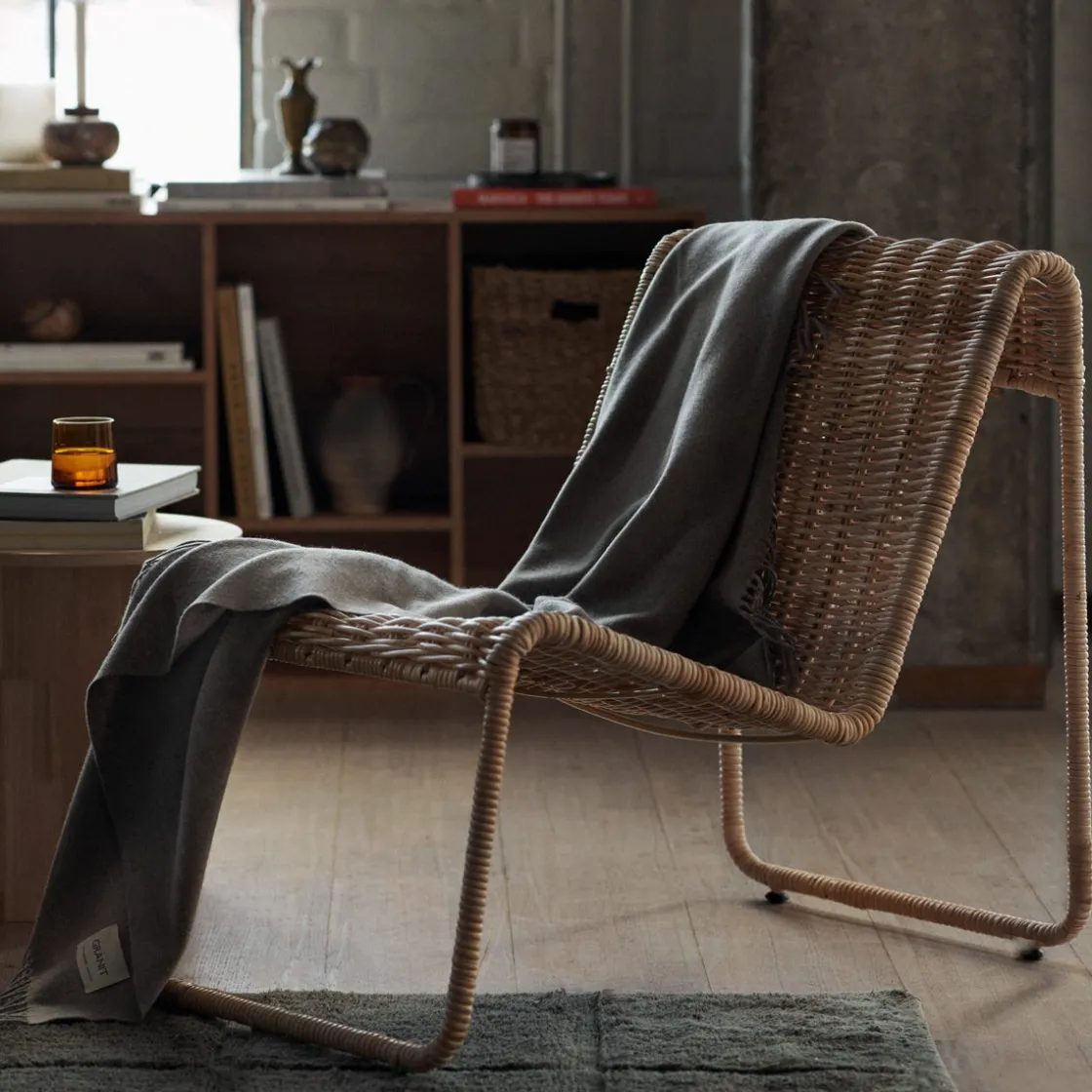 GRANIT Loungefåtölj Rotting- Rottingmöbler & Inredning|Möbler