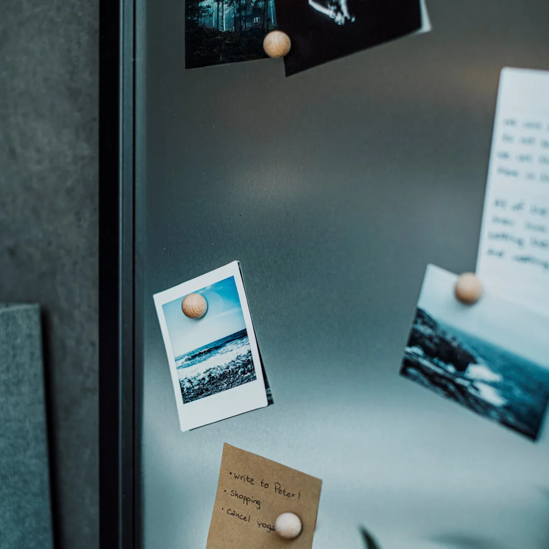 GRANIT Magnet Trä Rund 6-p- Magneter|Skrivbordstillbehör