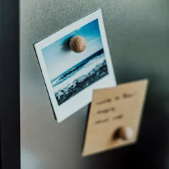 GRANIT Magnet Trä Rund 6-p- Magneter|Skrivbordstillbehör