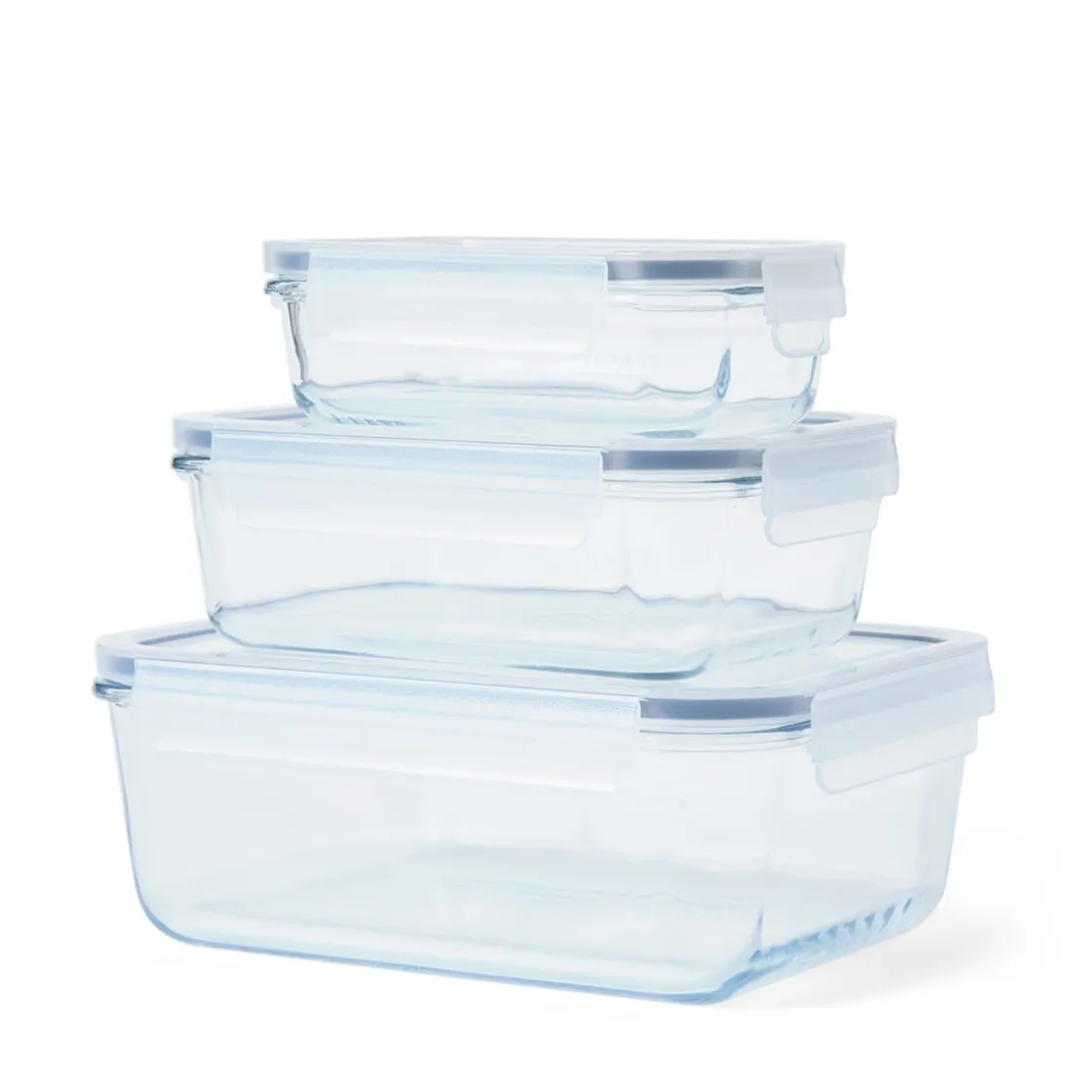 GRANIT Matlåda Glas 0,9L- Köksförvaring