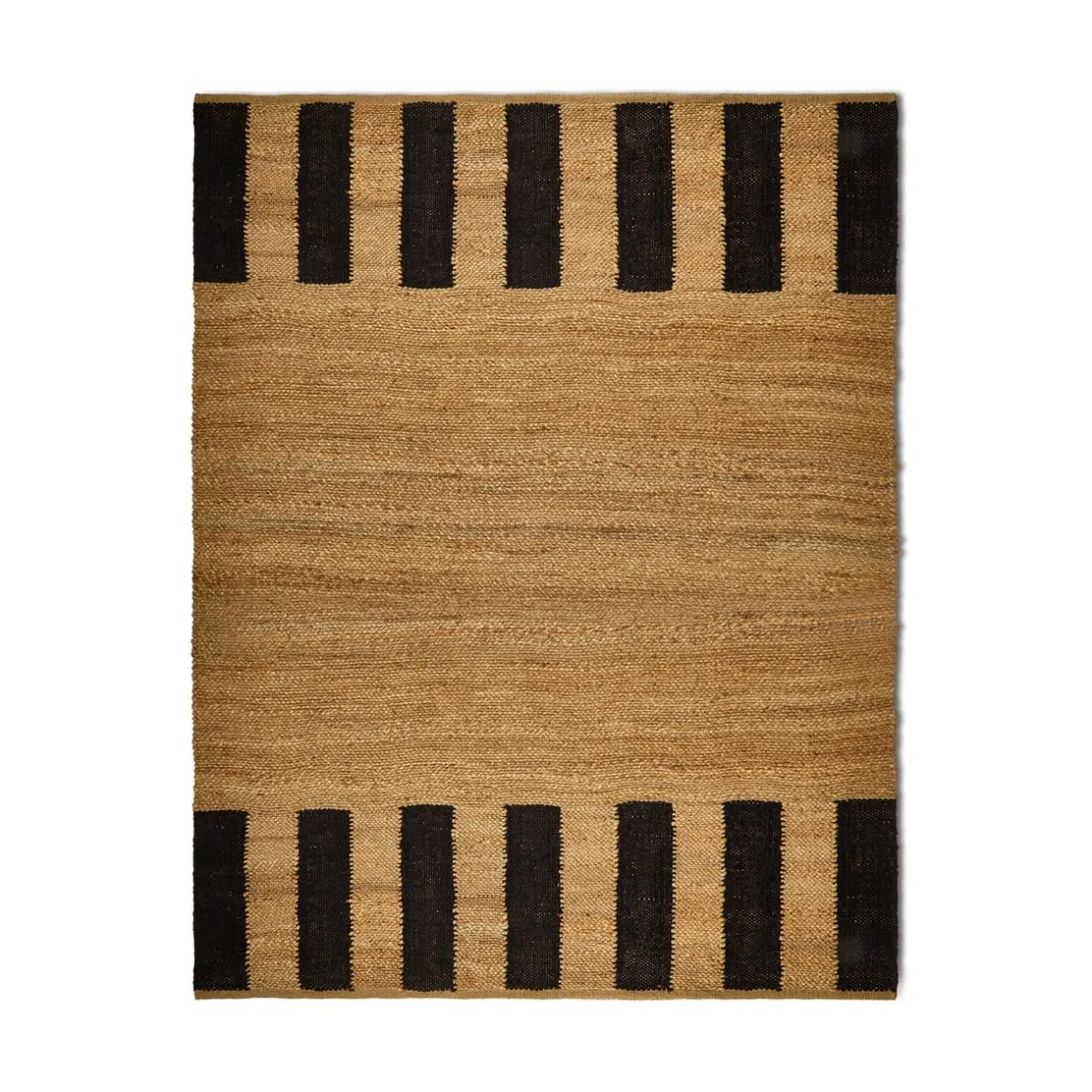 GRANIT Matta Jute 170x240cm Natur/Svart- Mattor