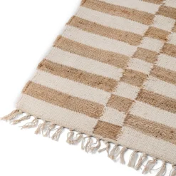 GRANIT Matta Ull/Jute 170x240cm Beige- Mattor
