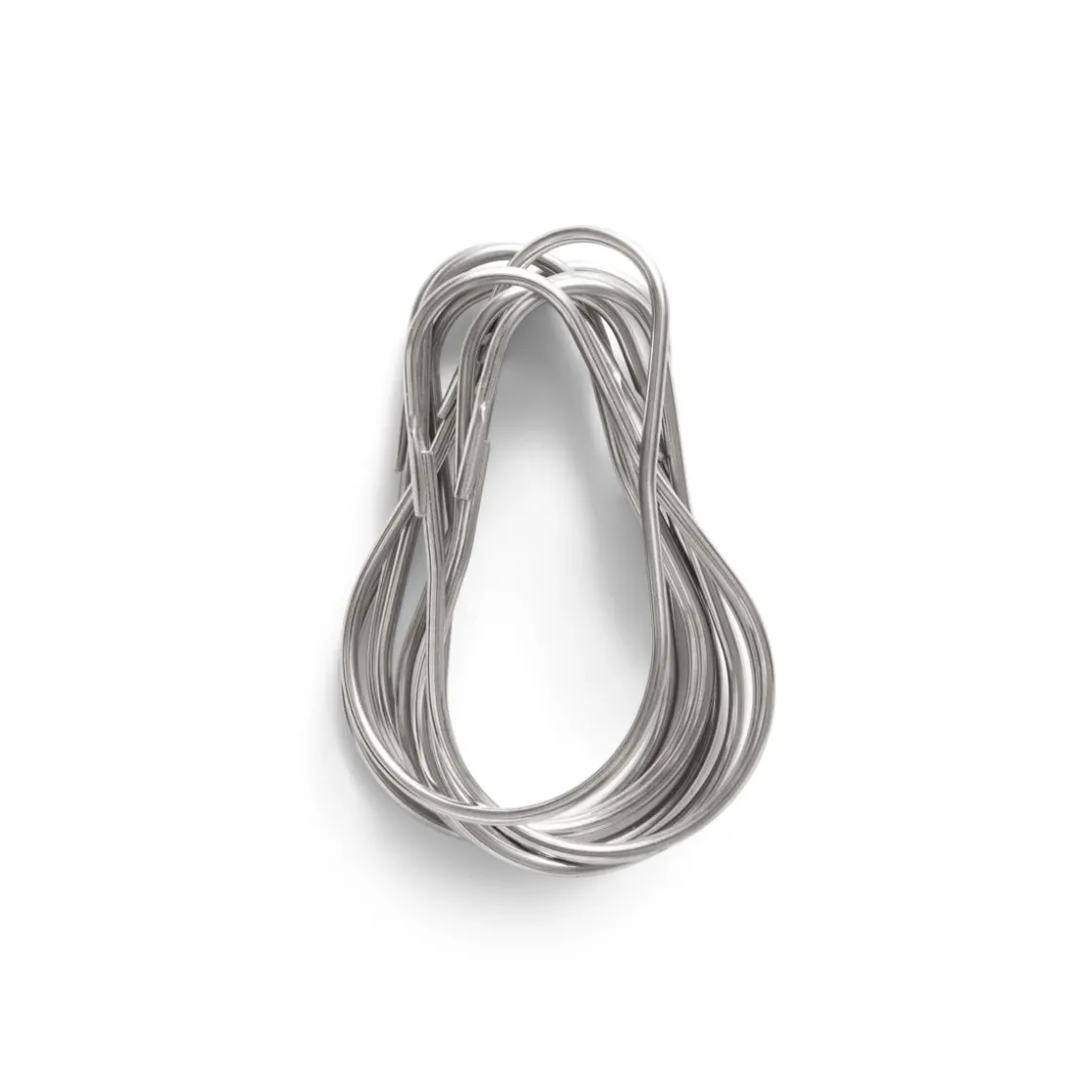 GRANIT Metallkrok 12-p Silver- Badrumstillbehör