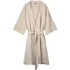 GRANIT Morgonrock Våfflad One Size Sandbeige- Handdukar & Badlakan