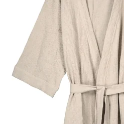 GRANIT Morgonrock Våfflad One Size Sandbeige- Handdukar & Badlakan