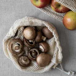 GRANIT Nätpåse Bomull 33x38cm- Väskor & Kassar