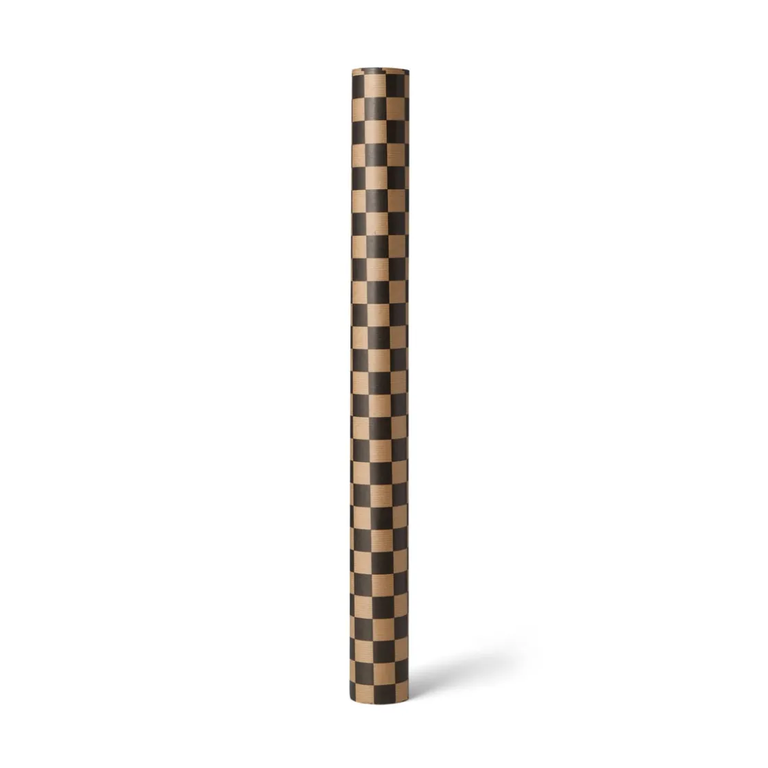 GRANIT Omslagspapper 5m Ruta Kraft/Svart- Presentinslagning & Diy