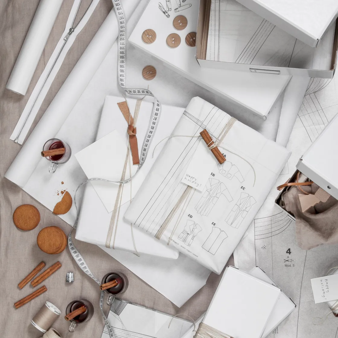 GRANIT Omslagspapper 10m Vit- Presentinslagning & Diy