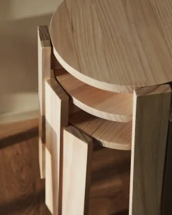 GRANIT Pall Silas 39x45cm Furu- Hallmöbler & Förvaring|Möbler