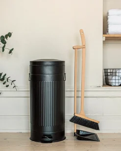 GRANIT Pedalhink Metall 30L Svart- Badrumstillbehör|Städ & Disk