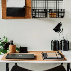 GRANIT Pennhållare Kork 9,5x8cm Natur- Skrivbordstillbehör