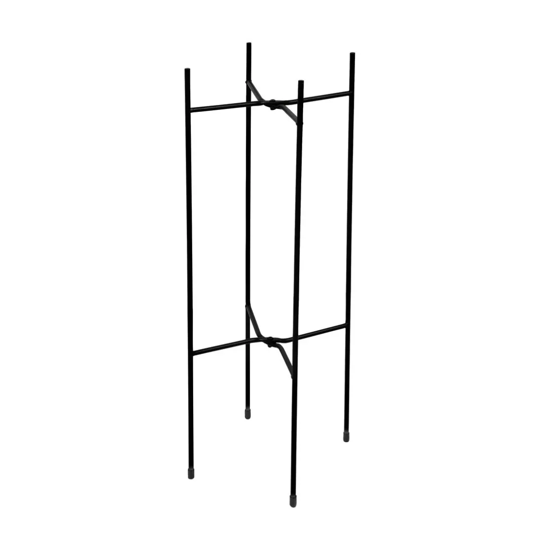 GRANIT Piedestal Järn 18x65cm Svart- Växt- & Odlingstillbehör|Utemöbler