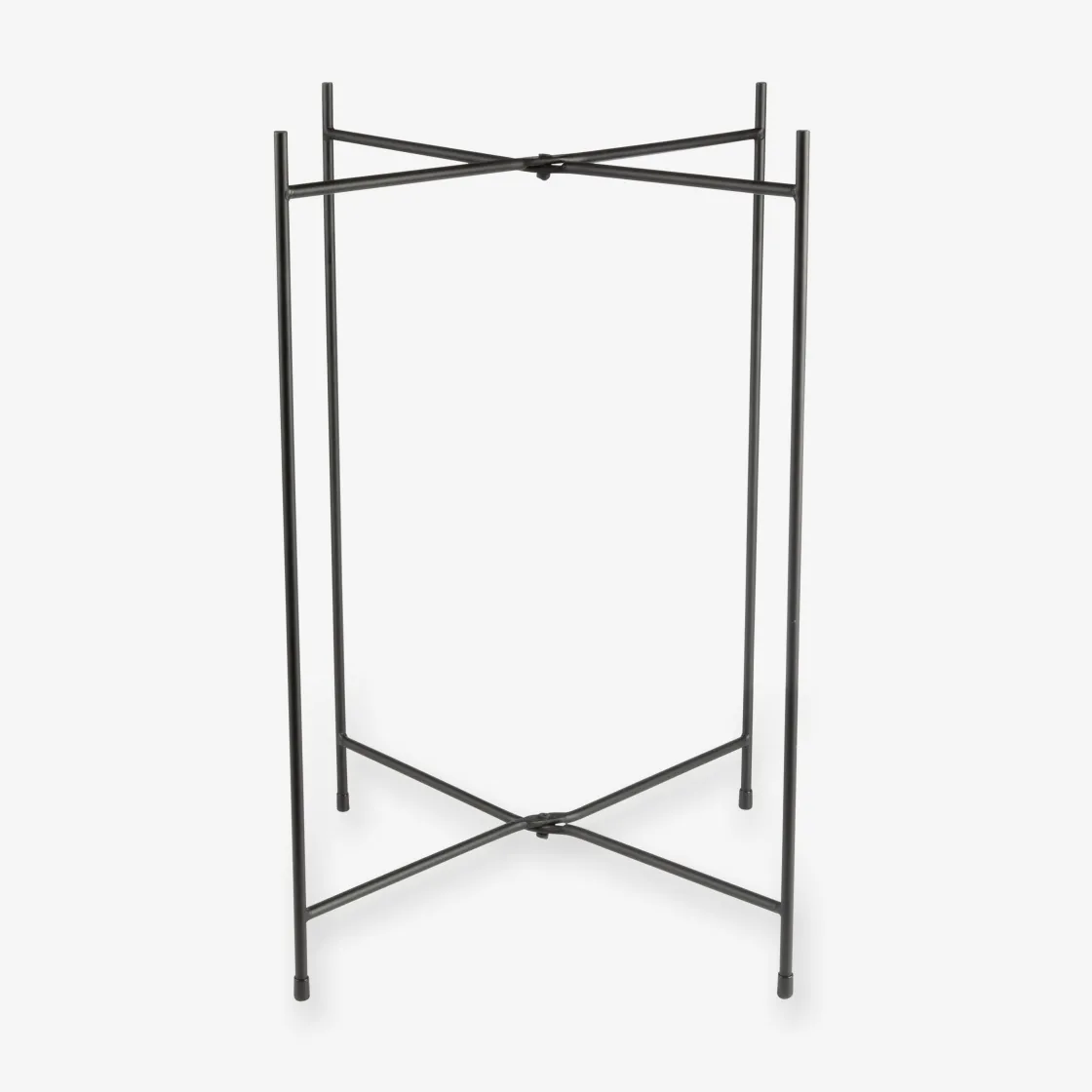 GRANIT Piedestal Järn 42x53cm Svart- Växt- & Odlingstillbehör|Utemöbler