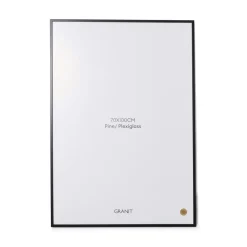 GRANIT Ram Akrylglas 70x100cm Svart- Ramar