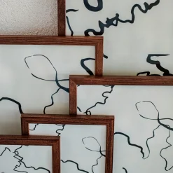 GRANIT Ram 21x30cm A4 Valnöt- Ramar