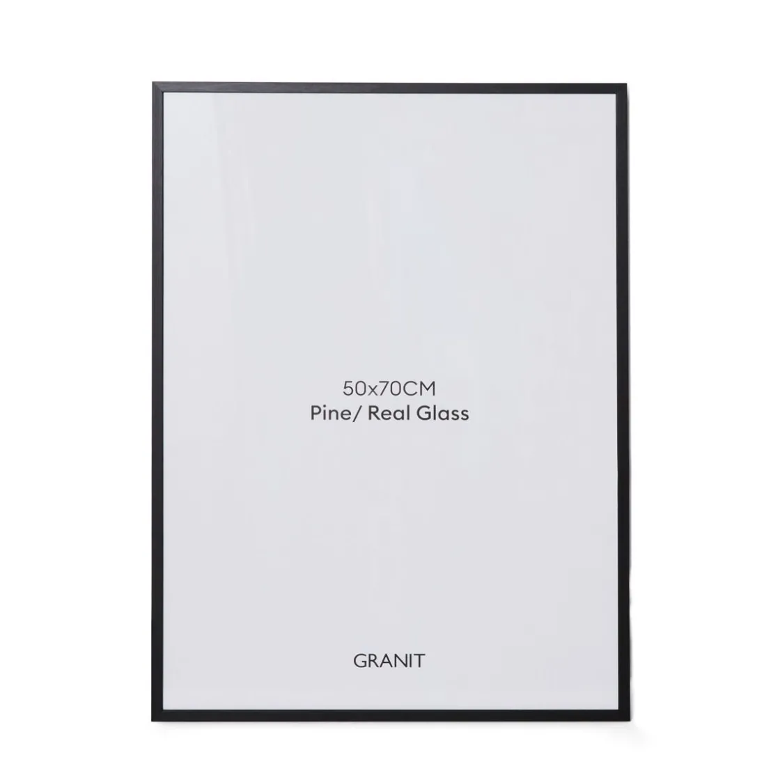 GRANIT Ram 50x70cm Svart- Ramar