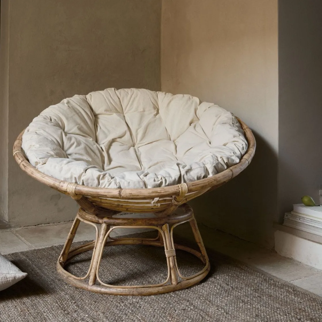 GRANIT Rottingfåtölj Rund- Utemöbler|Rottingmöbler & Inredning