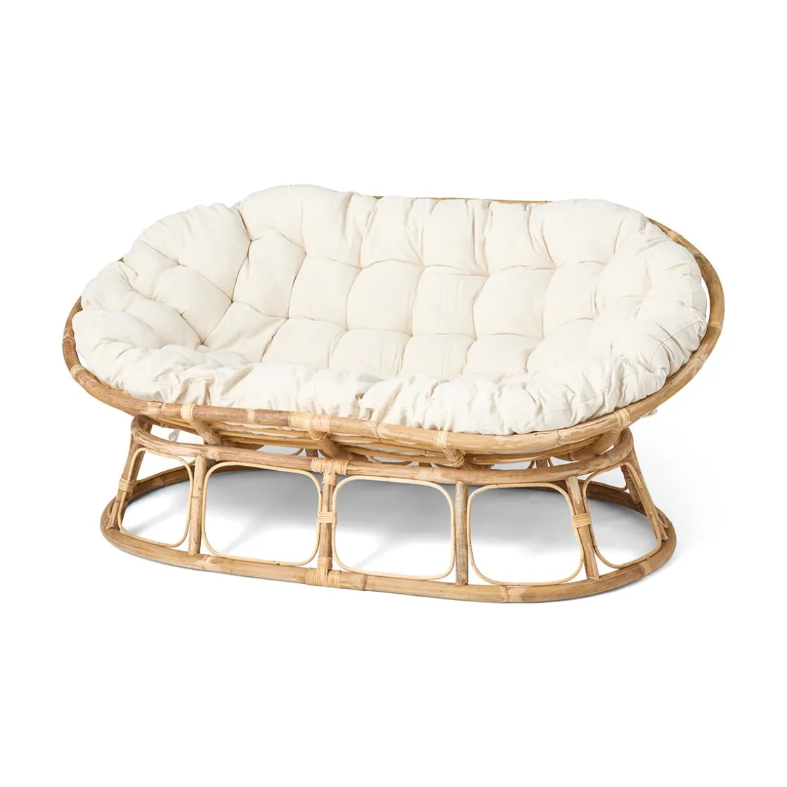 GRANIT Rottingsoffa Oval- Utemöbler|Rottingmöbler & Inredning