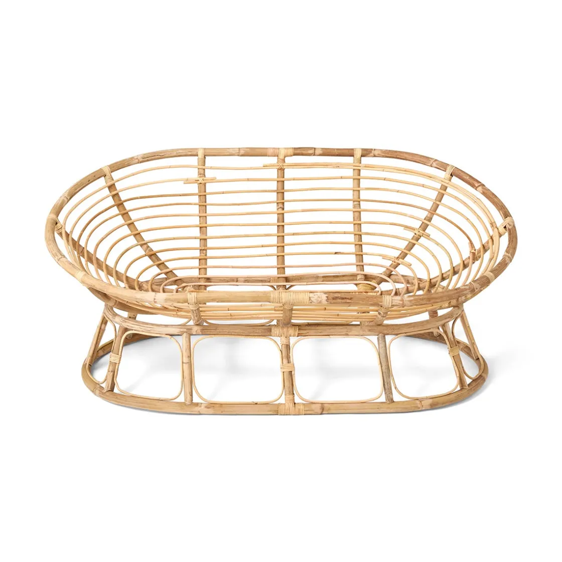 GRANIT Rottingsoffa Oval- Utemöbler|Rottingmöbler & Inredning