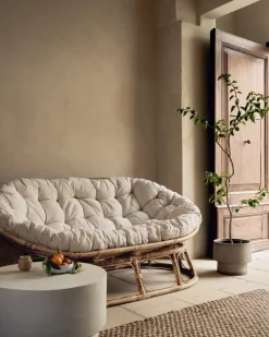 GRANIT Rottingsoffa Oval- Utemöbler|Rottingmöbler & Inredning