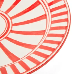 GRANIT Serveringsfat 35cm Röd- Juldukning|Dukning