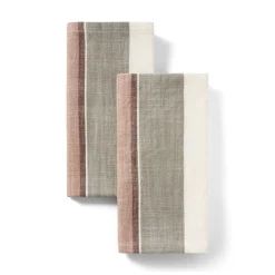 GRANIT Servett Nuance 2-p 50x50cm Bomull Off-white- Dukning|Kökstextil