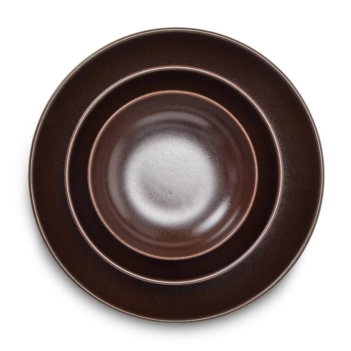 GRANIT Skål Bruno Stengods 16cm Brun- Porslin