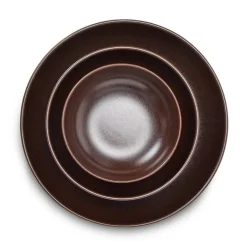 GRANIT Skål Bruno Stengods 22cm Brun- Porslin