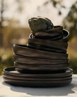 GRANIT Skål Bruno Stengods 22cm Brun- Porslin