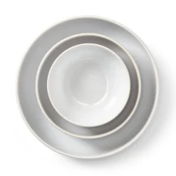 GRANIT Skål Bruno Stengods 22cm Vit- Dukning|Porslin