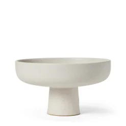 GRANIT Skål På Fot Rondo 25x13,5cm Porslin Vit- Dukning|Porslin