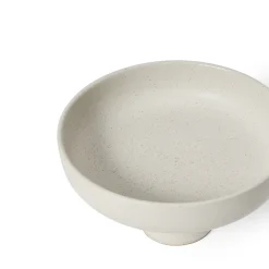 GRANIT Skål På Fot Rondo 25x13,5cm Porslin Vit- Dukning|Porslin