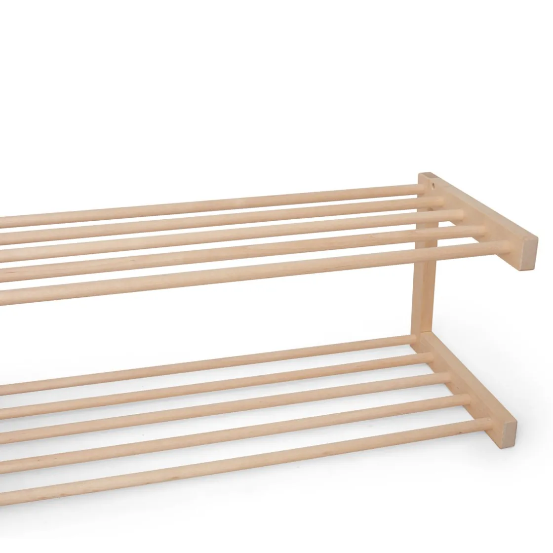 GRANIT Skohylla Bob 31x86cm Björk- Hallmöbler & Förvaring