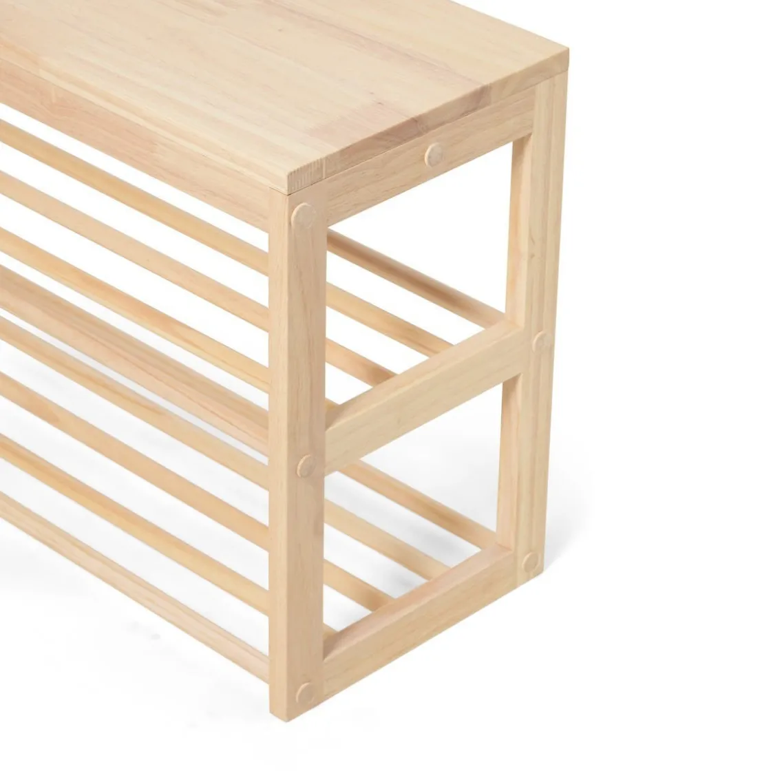 GRANIT Sko/Sittbänk 86cm Trä- Möbler|Hallmöbler & Förvaring