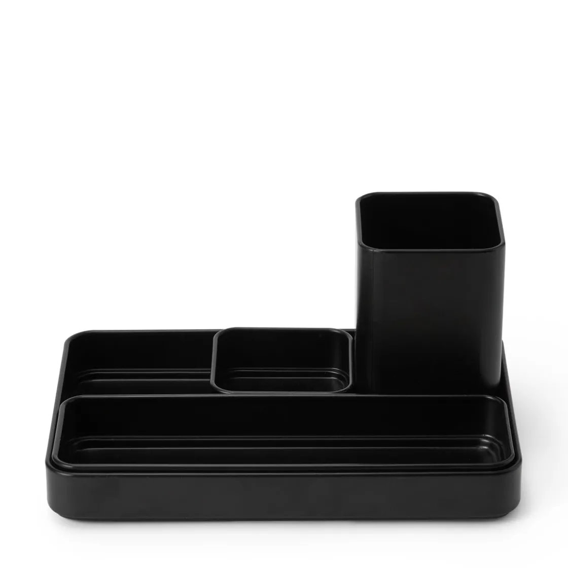 GRANIT Skrivbordsförvaring Mono 24x16cm Svart- Skrivbordstillbehör|Skrivbordsförvaring