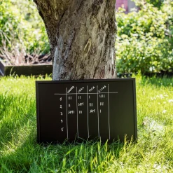 GRANIT Skrivtavla 40x60cm Svart- Förvaringstavlor Med Tillbehör|Skrivbordstillbehör