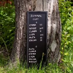 GRANIT Skrivtavla 20x60cm Svart- Förvaringstavlor Med Tillbehör