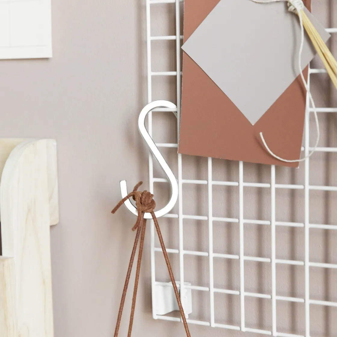 GRANIT S-krok Järn 10cm Stål- Växt- & Odlingstillbehör|Förvaringstavlor Med Tillbehör