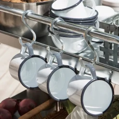 GRANIT S-krok Järn 10cm Stål- Växt- & Odlingstillbehör|Förvaringstavlor Med Tillbehör