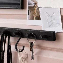 GRANIT S-krok Järn 10cm Svart- Växt- & Odlingstillbehör|Förvaringstavlor Med Tillbehör