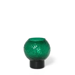 GRANIT Skruf Ljuslykta 10x10cm Grön- Ljusstakar