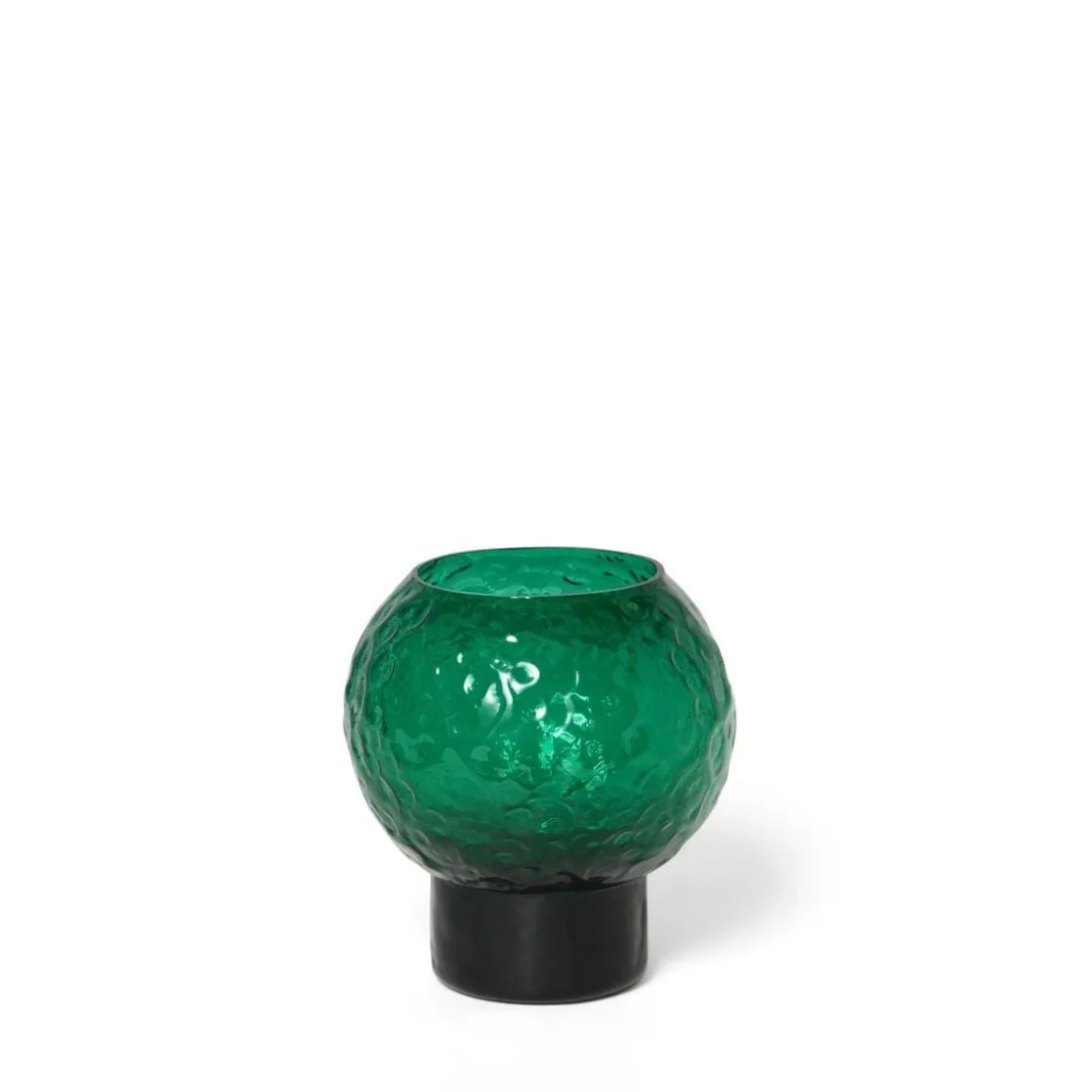 GRANIT Skruf Ljuslykta 10x10cm Grön- Ljusstakar