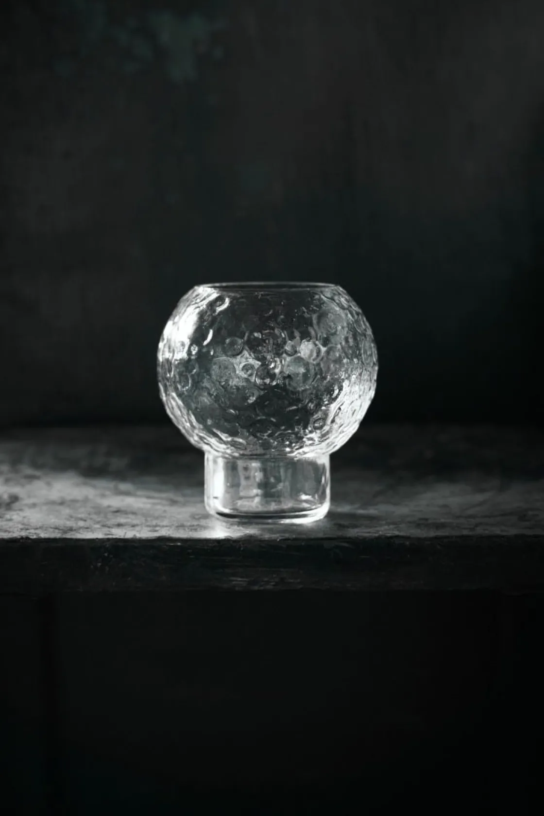 GRANIT Skruf Ljuslykta 10x10cm Klarglas- Ljusstakar