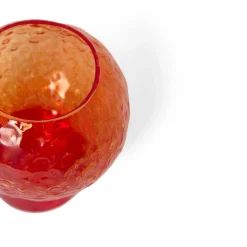 GRANIT Skruf Ljuslykta 10x10cm Orange- Ljusstakar